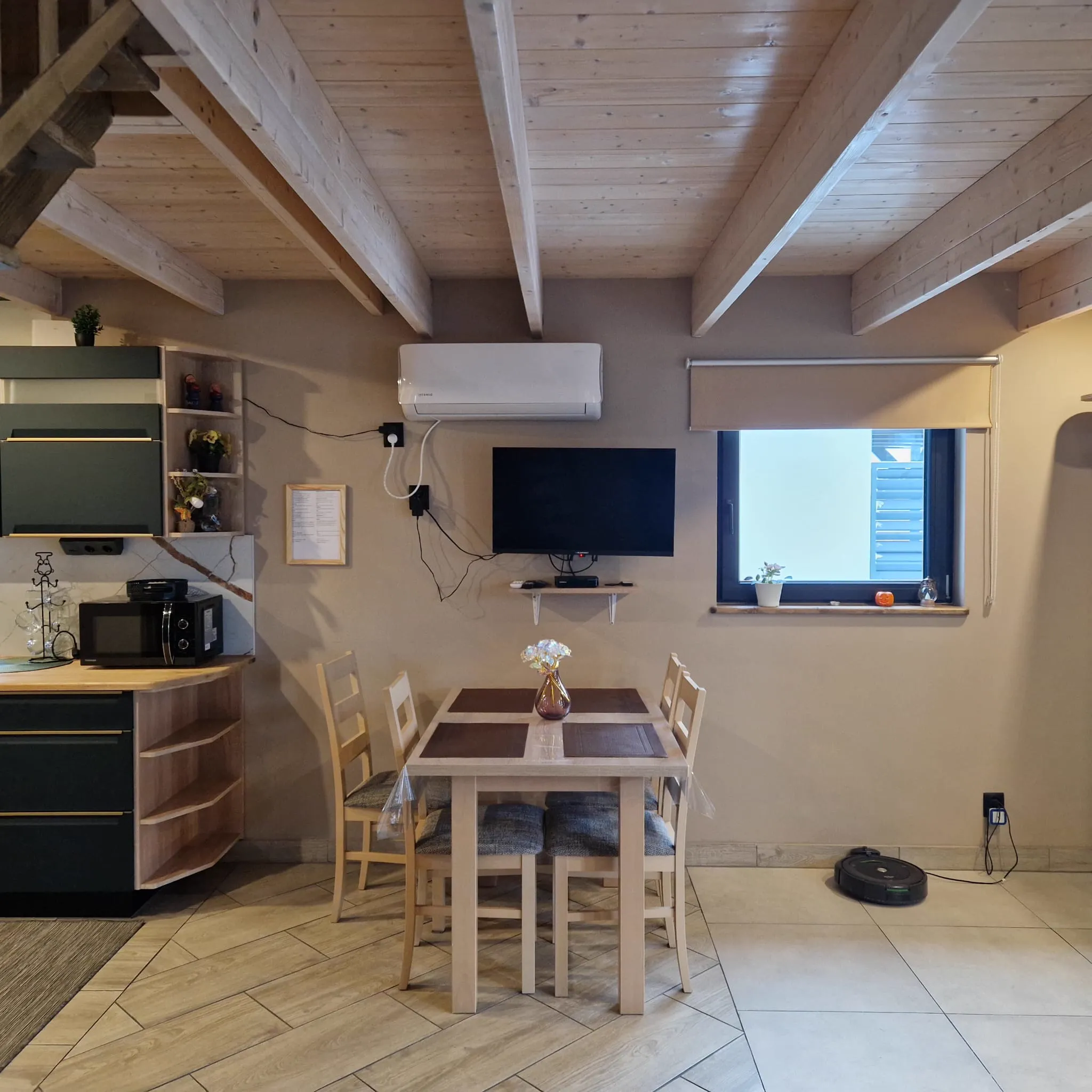 Salon w domku zielonym